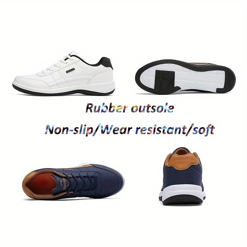 PLUS SIZE Trendy Non Slip Sneakers, Durable Soft Sole
